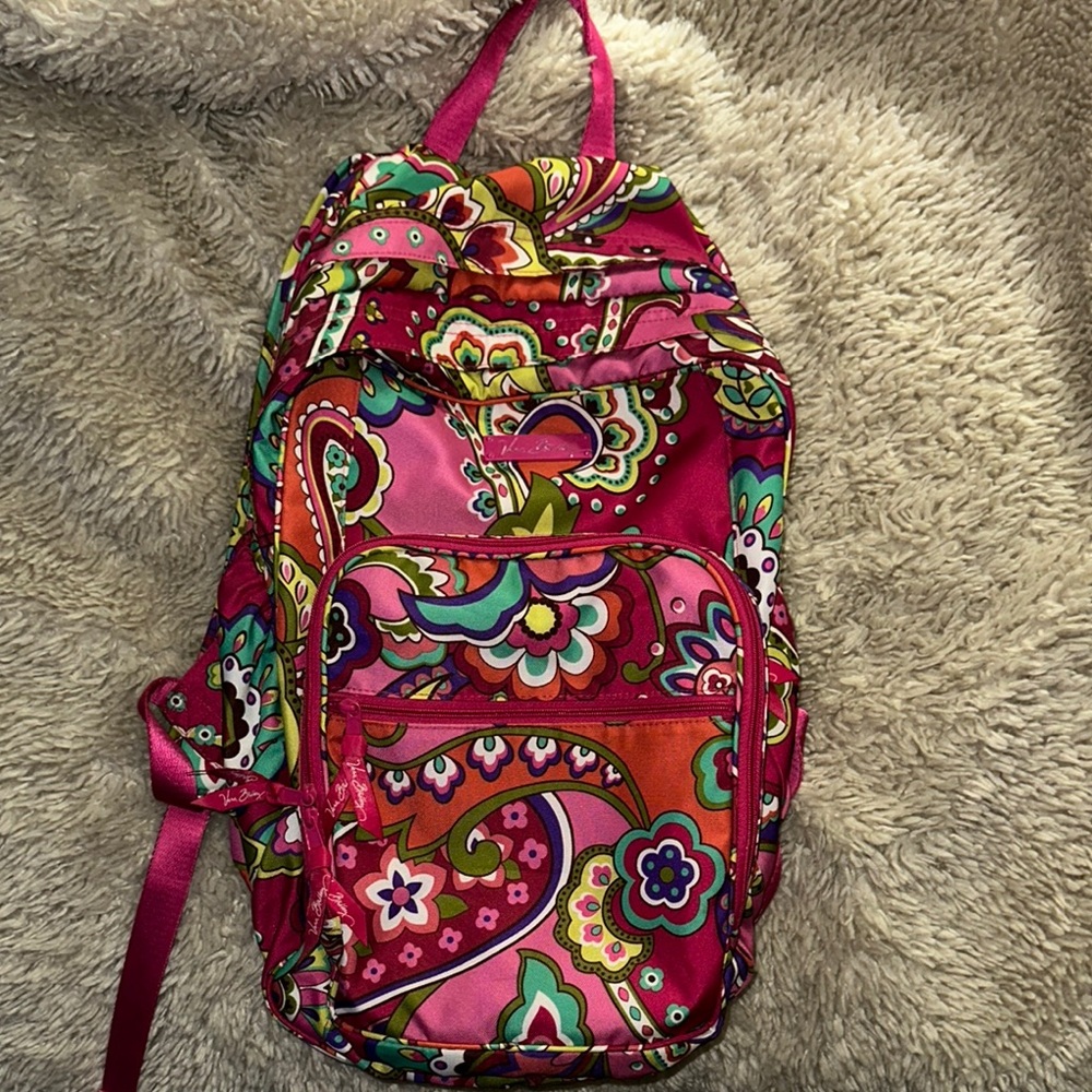 Vera Bradley Colorful Paisley Women's Backpack